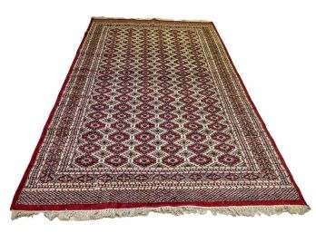 Hand Woven Bokhara Oriental Area Rug (Pakistan)