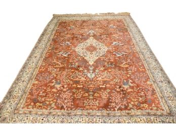 Persian Hand Knotted Wool Area Rug