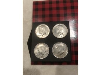 Kennedy Half Dollar 1968, 1972, 1974 & 1977