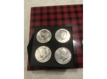 Half Dollars 1980, 1984, 1989, 1990