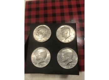 Half Dollars 1980, 1983, 1984, 1986