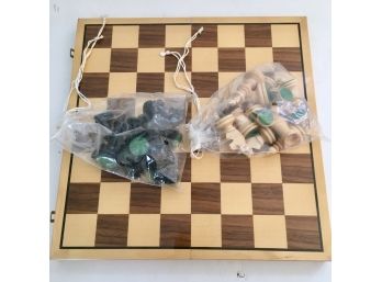 New Unopened Wood Chess Set. Made In Germany