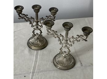 Miniature Candelabra Pair