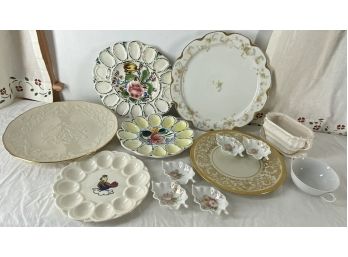 Decorative Deviled Egg Plates & Serving Dishes