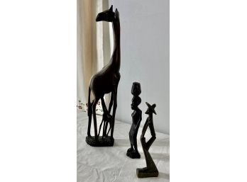 African Figures  &  Giraffes