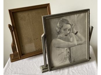 Vintage Wooden Stand-up Picture Frames