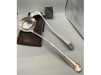 Pair Of Ladles - Silverplate