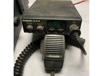 CB Radio And Realistic Radio Shack Scanner