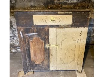 Charming Old Wooden Cabinet