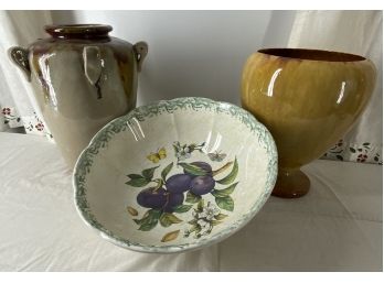 Vintage Vases & Bowl