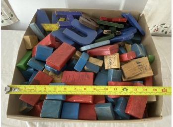 Old Fashioned Wooden Blocks