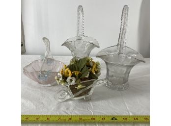 Glass Basket Collection