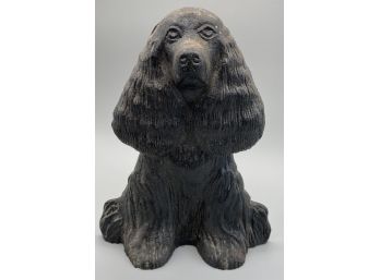 Antique Cast Iron Dog Door Stop