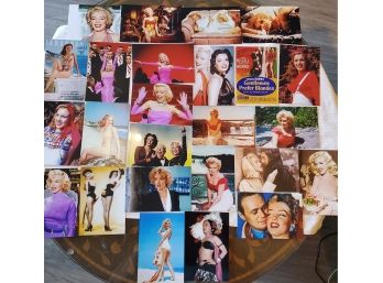 25 Marilyn Monroe Colorized Photographs   4' X 6'  ( Lot 1 Of 3)