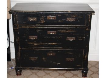 Distressed Pine Small Chest Of Drawers - Retail $995
