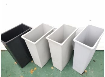 Four Restaurant Bar Tall Garbage Cans