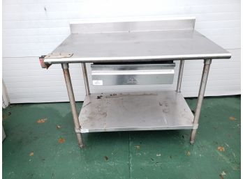 Stainless Steel Commercial Kitchen Work Food Prep Table