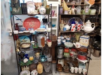 Awesome Lot Miscellaneous Decorative & Household Items-DOES NOT COME WITH SHELVING