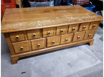 Ducks Unlimited 6 Drawer Chest Coffee Table
