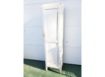 Antique White Free Standing Pantry, Utility Storage Cabinet