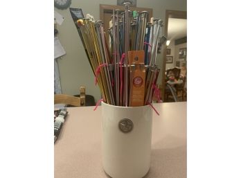 Huge Lot Of Knitting Needles