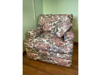 Super Comfy Floral Accent Side Chair - Great Condition!