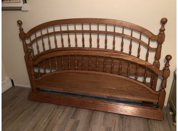 Oak King Size Bed