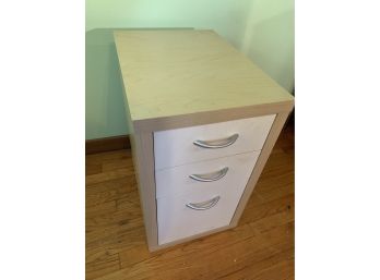 Modern Small Wood File Cabinet