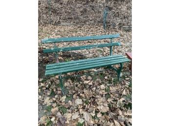 Cast Iron Park Bench