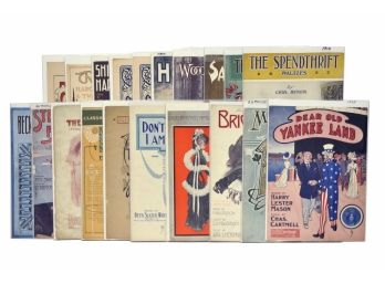 Sheet Music - 1907 To 1910 (Tin Pan Alley)