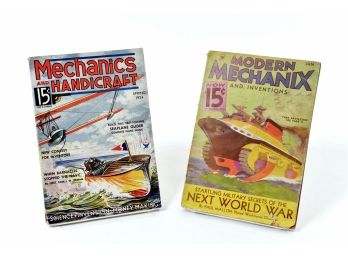 Mechanics And Handcraft And  Modern Mechanix, Both From The 1930s