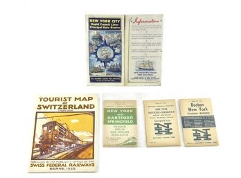 Train Timetables, Vintage