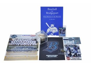 Bridgeport Baseball Bluefish Memorabilia - Lot B