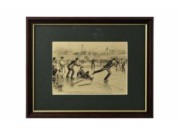 Engraving - Framed - Baseball #3