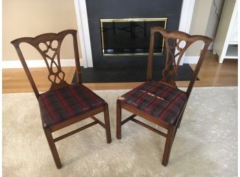 Pair Of Antique Mahogany Chairs