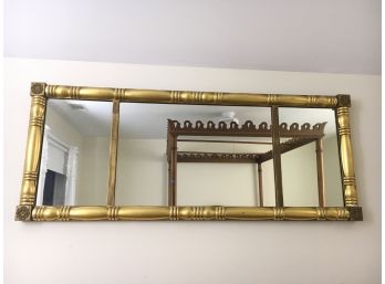 Vintage Gold Gilt Mirror In Excellent Condition