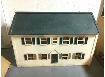 Antique Handmade Doll House, Large Sized Piece, Great Detail