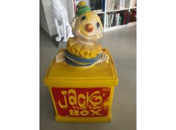 Vintage 1970s Plastic Toybox -- Very Rare