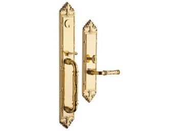 Baldwin Edinburgh Brass Mortise Entrance Trim And Dummy Set With Mortise Lock Cylinder*