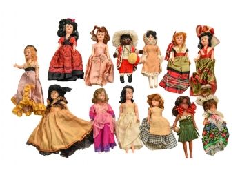 Collection Of Antique Dolls Including Dolls Of The Nation