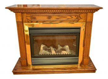 Fourtunoff Electric Fireplace And Mantel