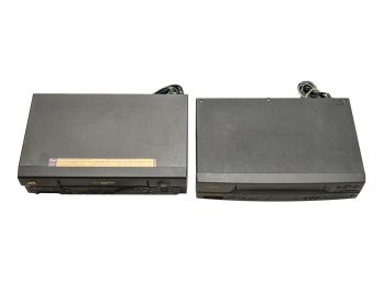 Two VHS Players