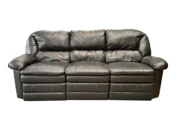 Huffman Koos Leather Recliner Sofa