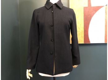 Navy Wool Women's Jacket - @sz 6