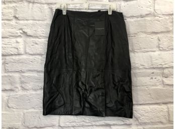 NWT Leather Skirt By Classique Entier - Very Supple - Sz 10