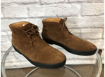 Tod's Men's Suede 'desert Boots', Like New - Sz- 9