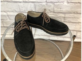 Hush Puppies Men's Black Suede, Like New - Sz 10 W