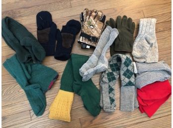 Hunters Head's Up! - Assorted Socks And Gloves, Huge Selection, Including Vintage Knicker Socks