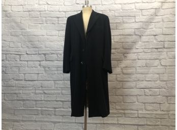 Cashmere Men's Long Overcoat From Neiman Marcus Hidden Placard - Sz @42