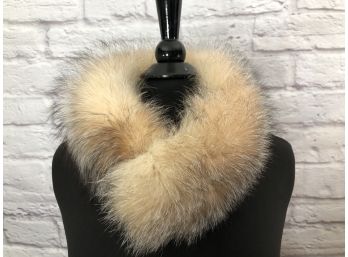 Surell Fox Fur Scarf, Like New